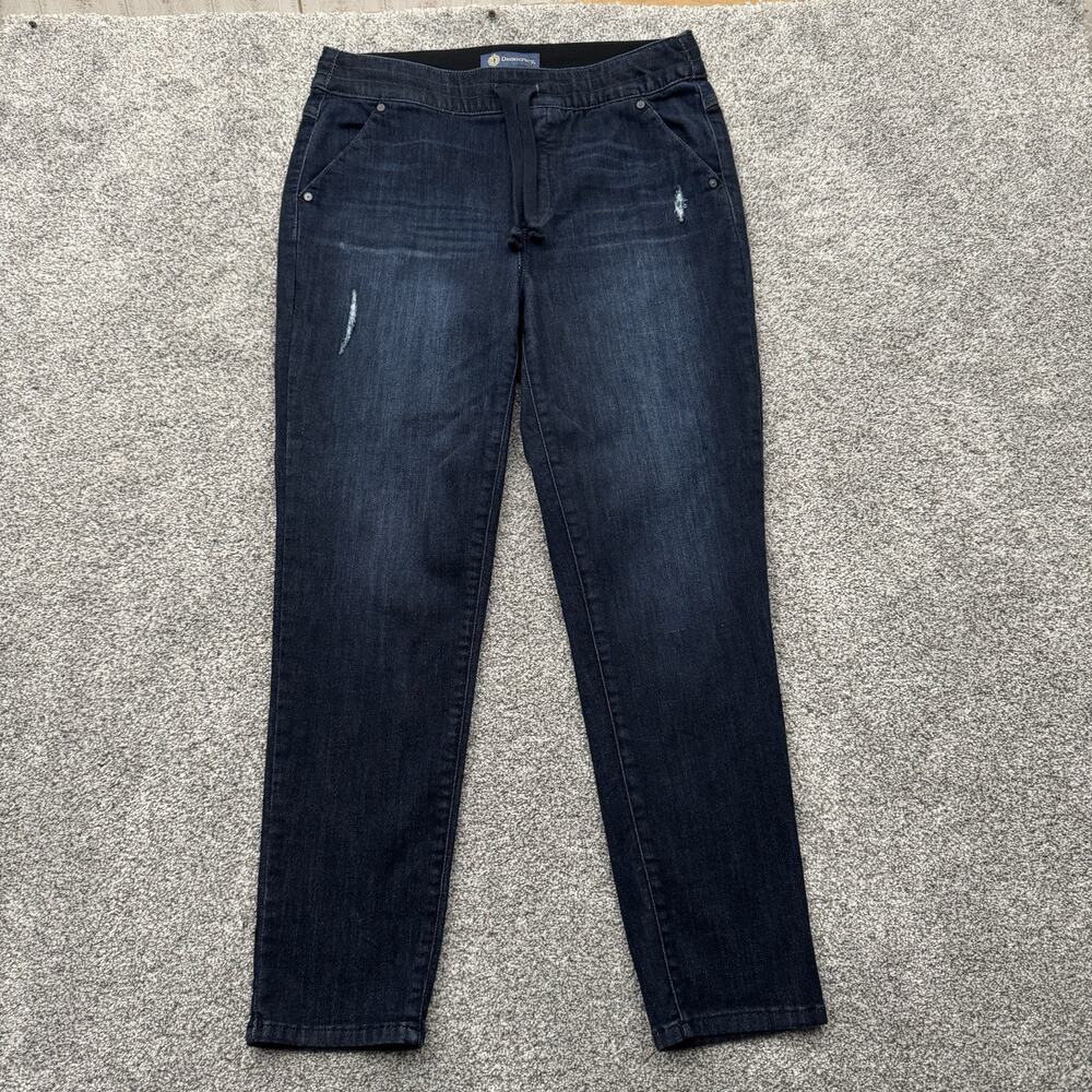 Democracy Dark Indigo Ankle Jeans